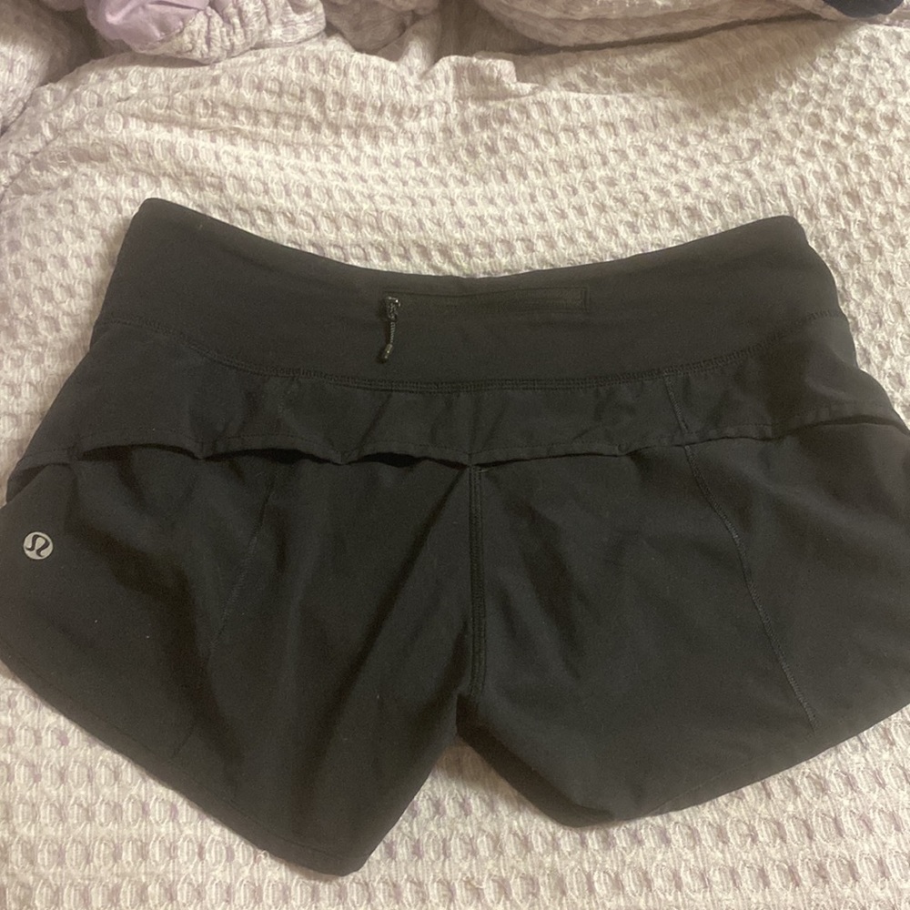 Lululemon speed up shorts black - Picture 2 of 4